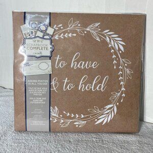CR Gibson 1212 Complete Scrapbook Wedding Scrapbook